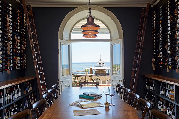 Access the 1000-bottle cellar during your visit to The Terrace Rooms & Wine