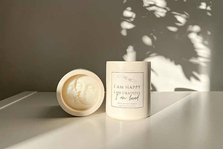 Relax and Recharge - Mindfully Lit 'Joy' Candle