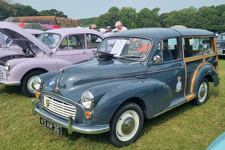 Morris Minor Rally at the Isle of Wight Steam Railway, Havenstreet