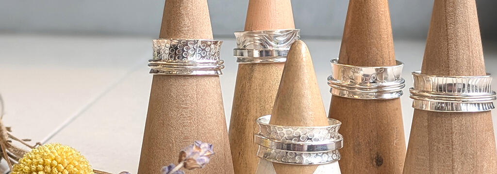 Silver Spinning Ring Workshop at The Jewellery Cabin, Isle of Wight