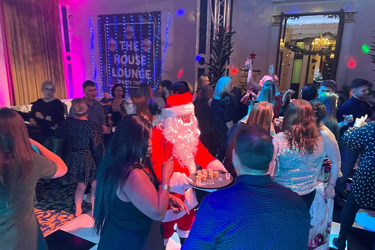 House Lounge Delux Disco Christmas Party Nights
