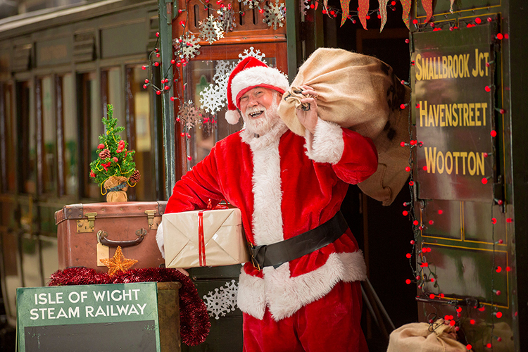Santa Specials at Isle of Wight Steam Railway