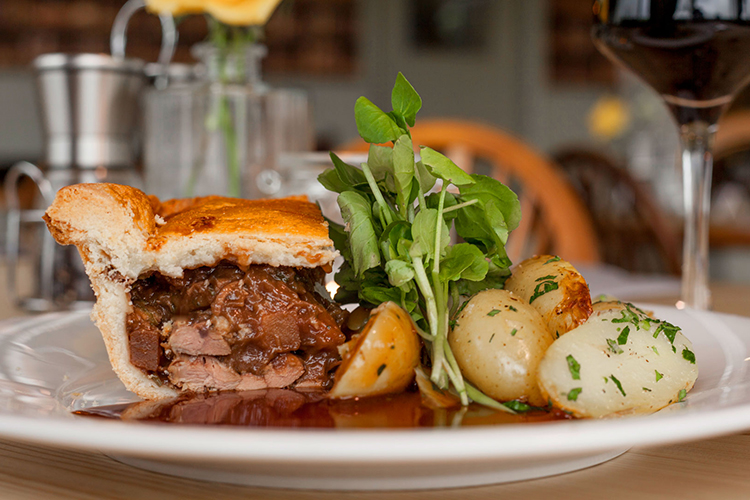 The Blacksmiths is known for their homemade dishes, including the famous Newchurch Pie and Sunday Roast