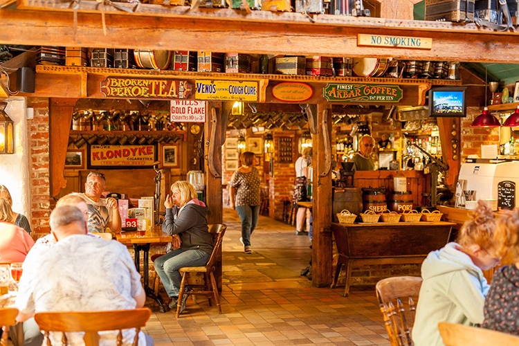 The Dairyman's Daughter is an ideal spot after a countryside walk or a quiet evening by the fire