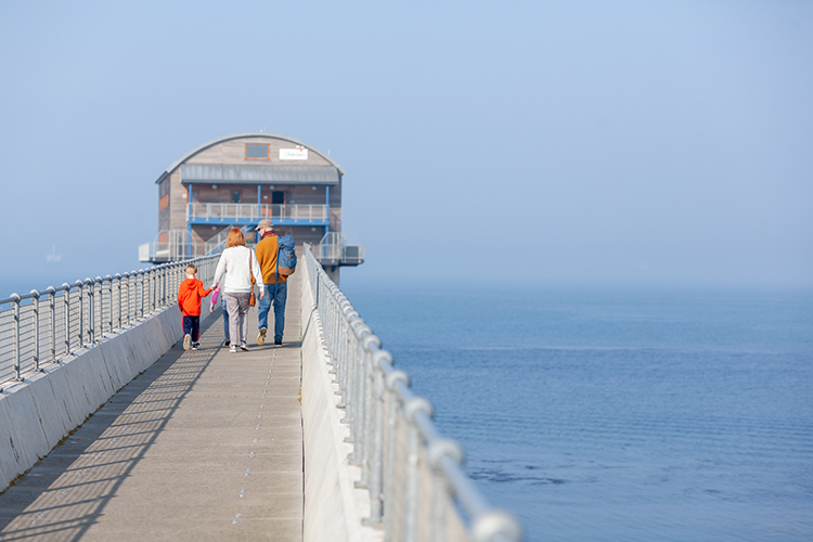 Bembridge Lifeboat Station at the eastern tip of the Isle of Wight