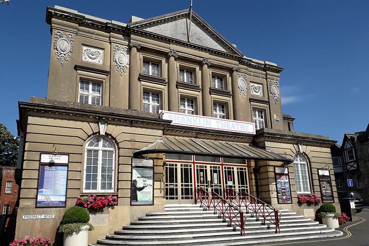 Shanklin Theatre historic building on the Isle of Wight