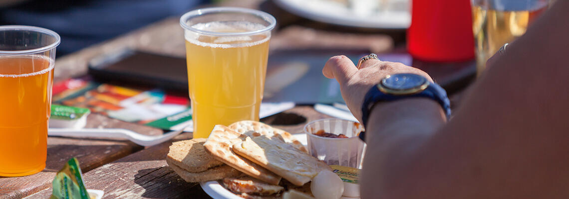 Cider & Cheese Festival at the Isle of Wight Steam Railway, Havenstreet