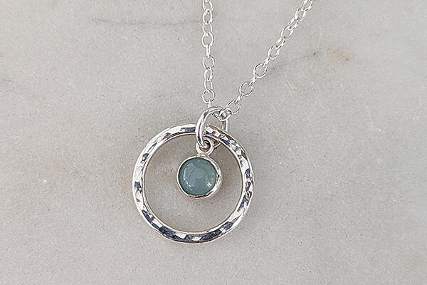 Stone Set Pendant Workshop at The Jewellery Cabin, Isle of Wight